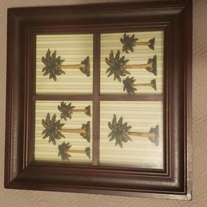 Cute palm art.  11X11